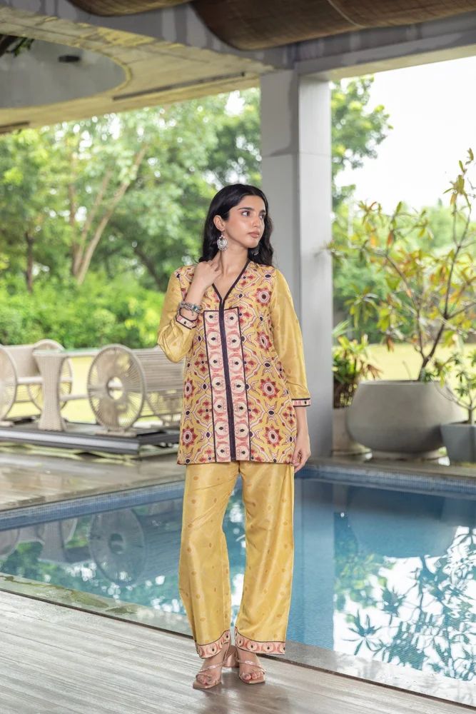 Yellow Mellow Co Ord Set