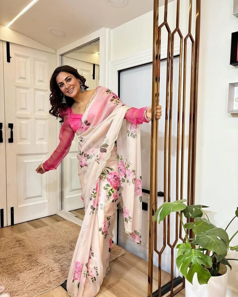 Pure Soft Organza Saree