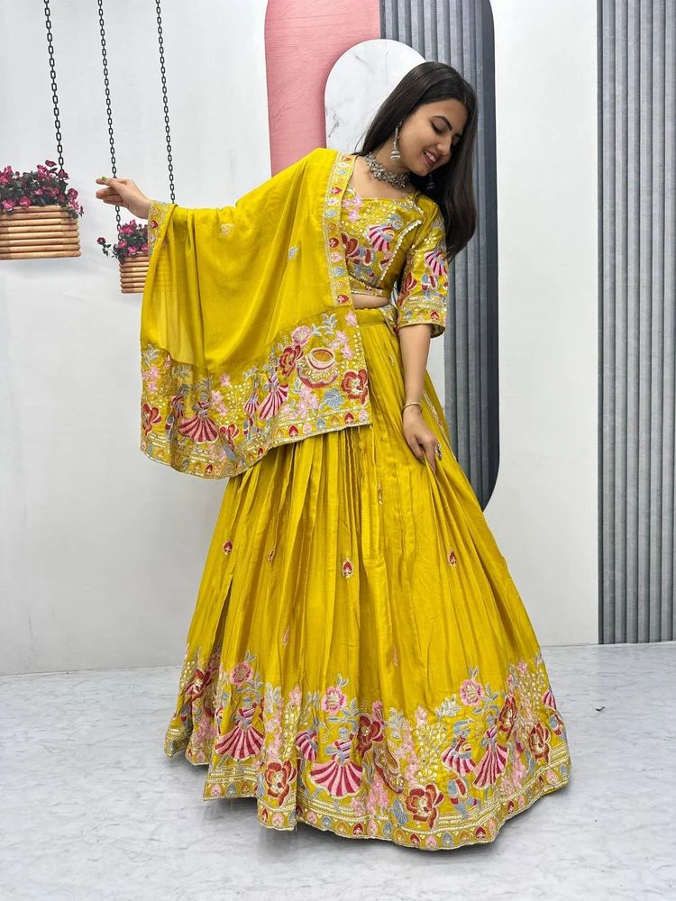 Premium Festival Lehenga Choli Set
