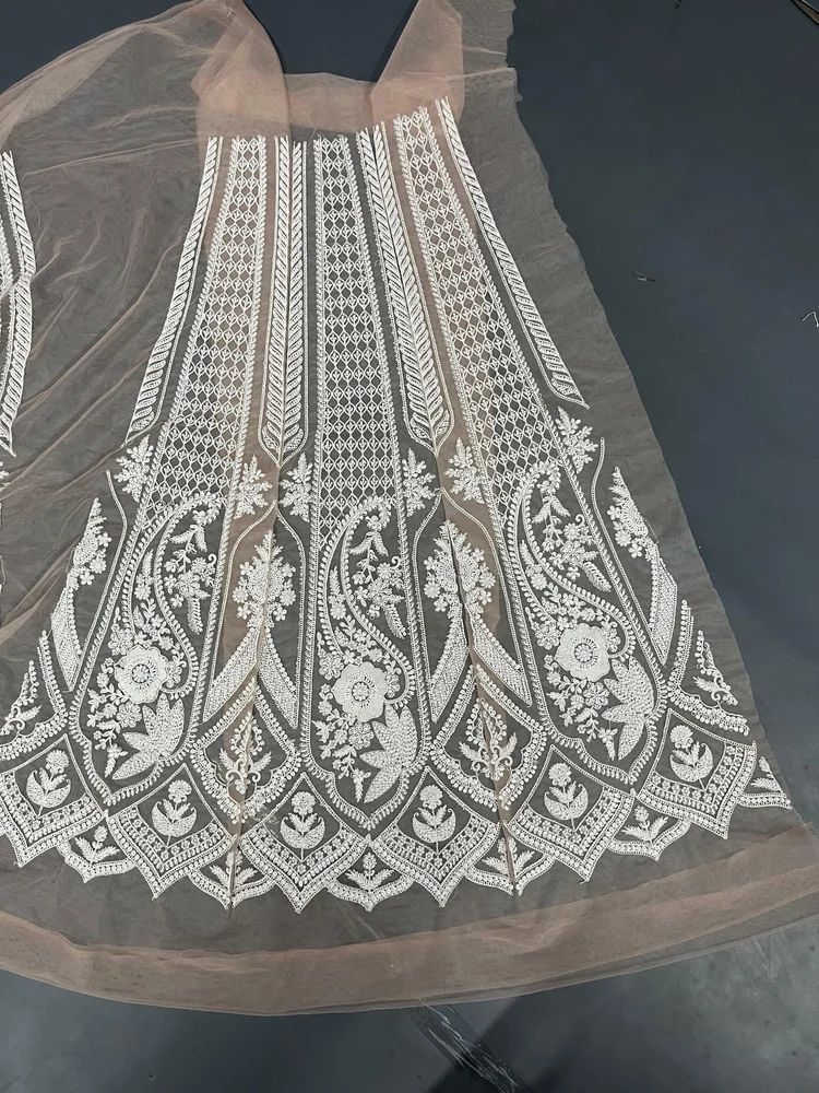 Beaded Lahenga Fabric