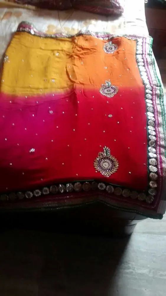 Georgette Work Saree