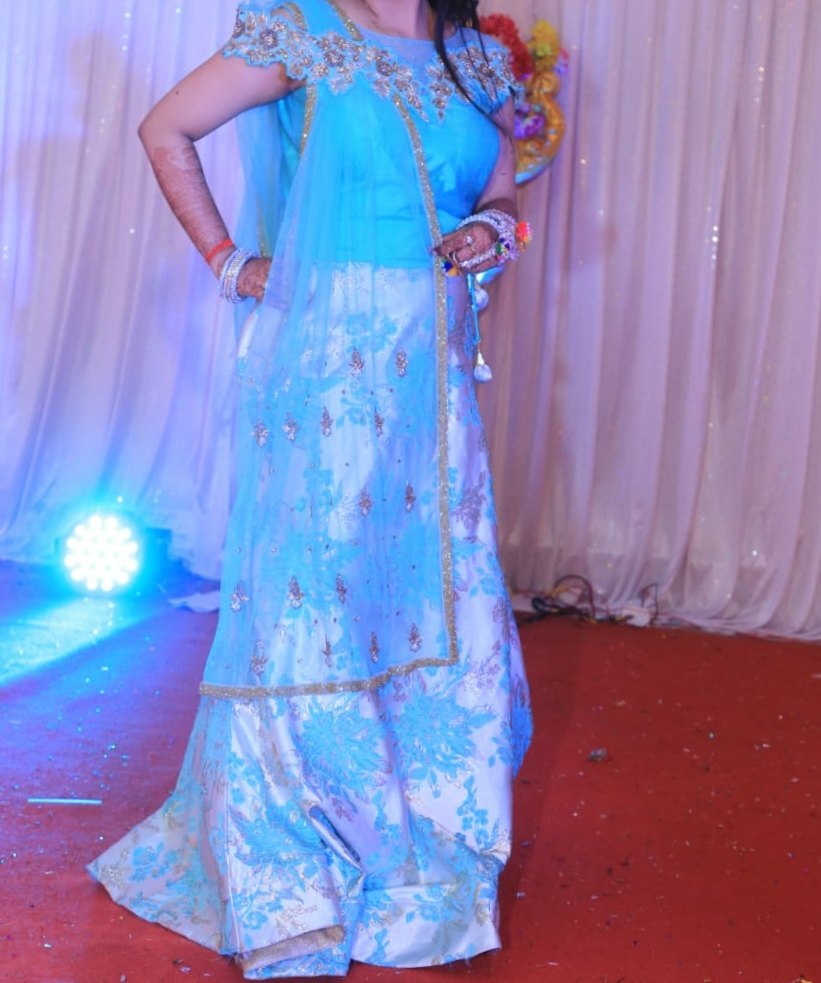 Indo Western Lehenga