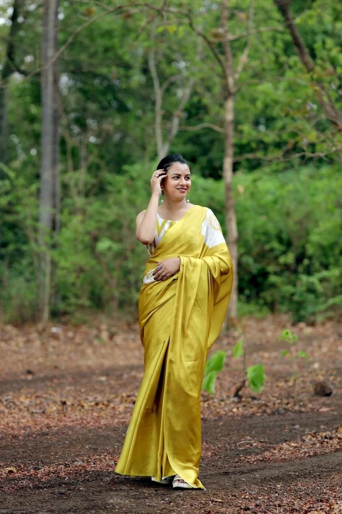 Original Japan Satin Saree