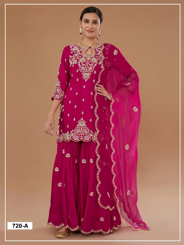 Semi Stitched Suits