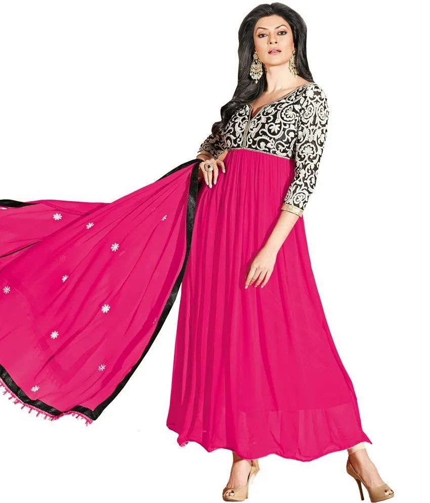 Georgette Unstiched Dress Material