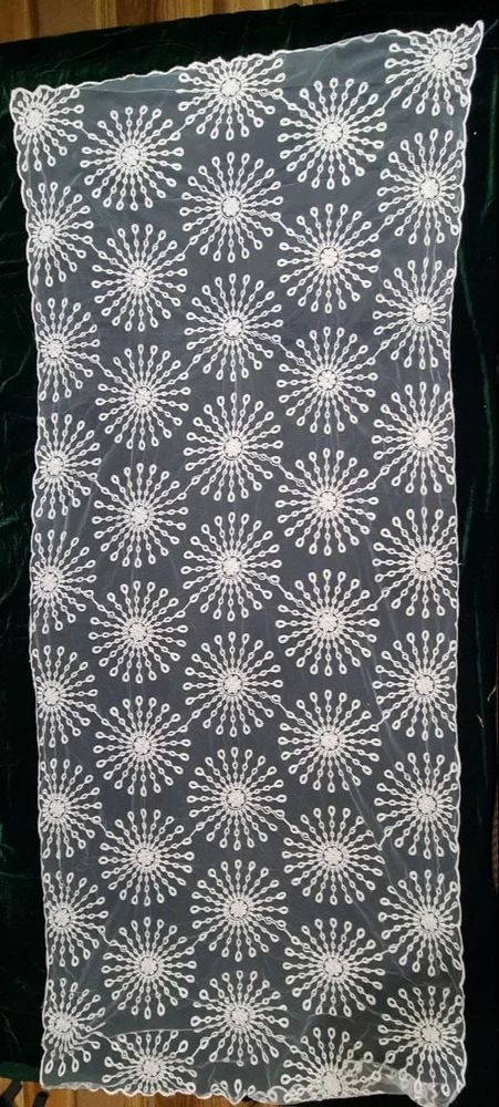 Net Embroidery Dupatta