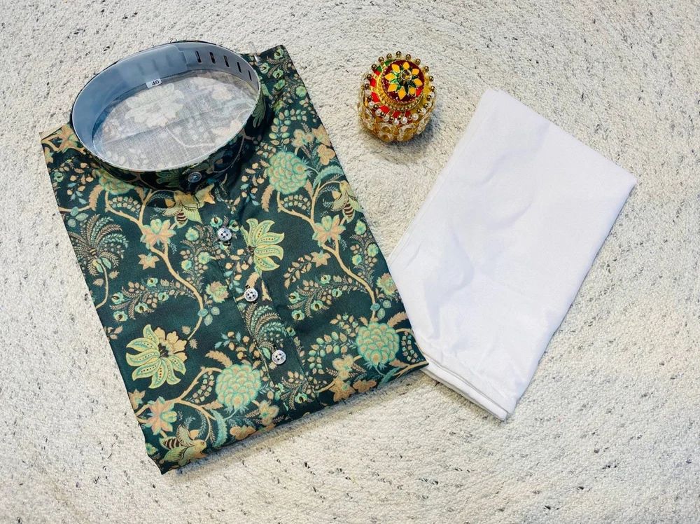 Men Kurta Pyjama Set