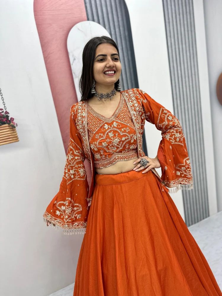 Lehenga With Jacket