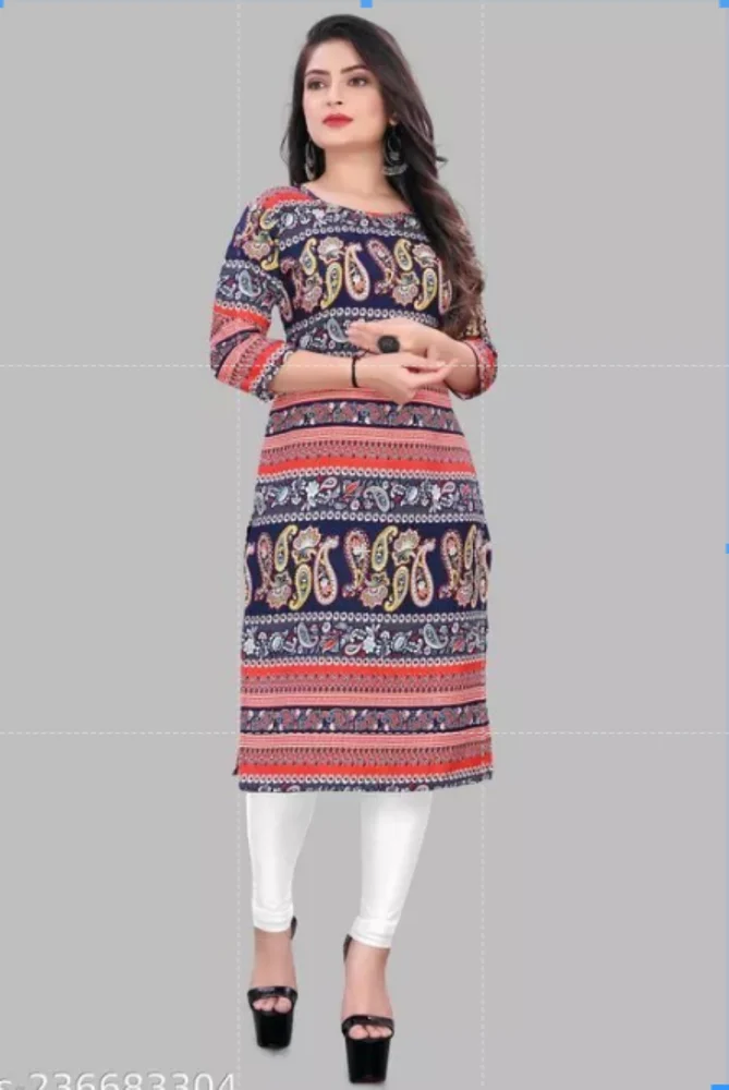 American Crepe Kurti