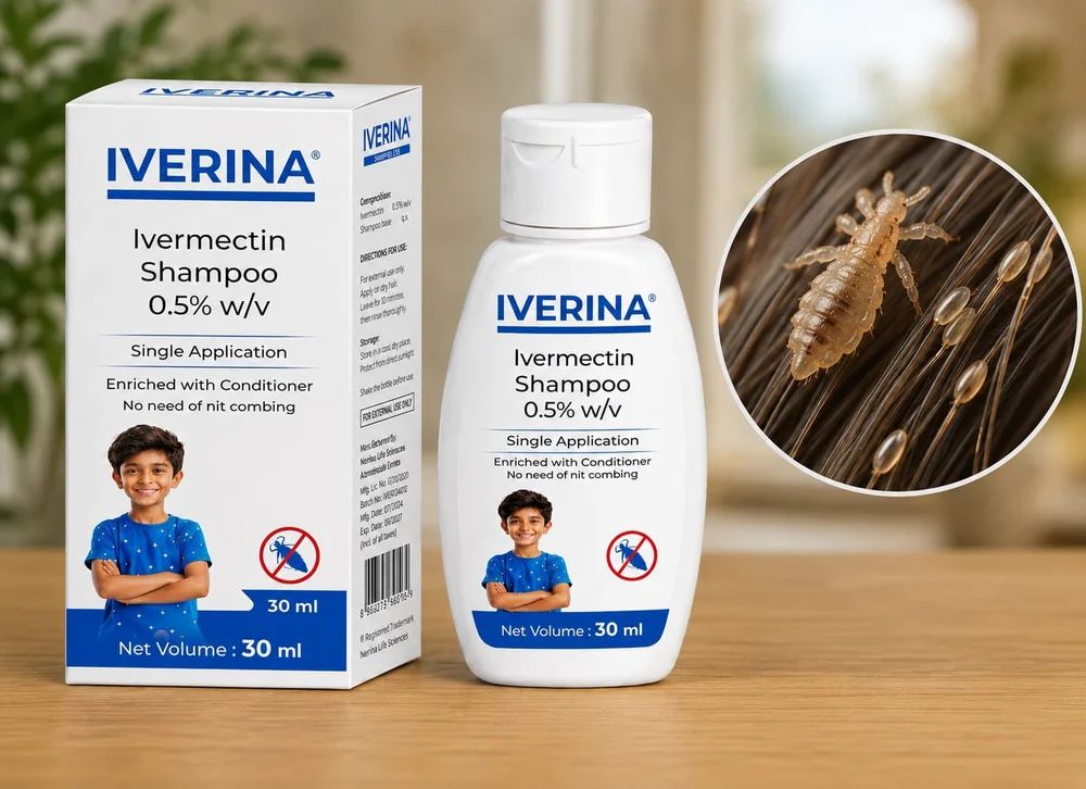 Iverina ivermactin shampoo (Lice Shampoo)