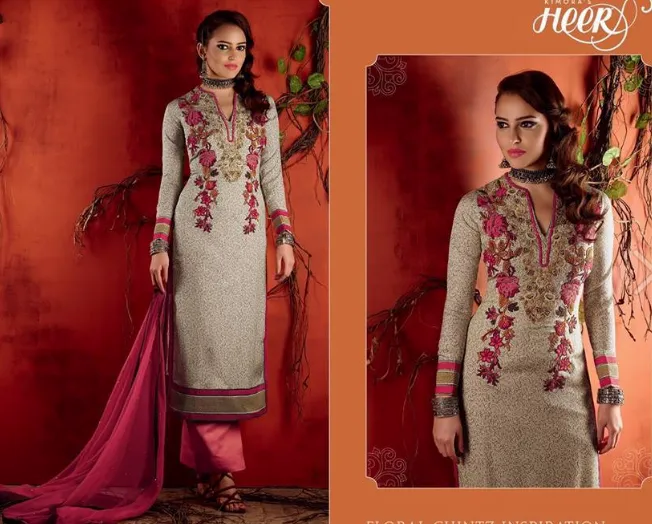 Semi Stitched Suits