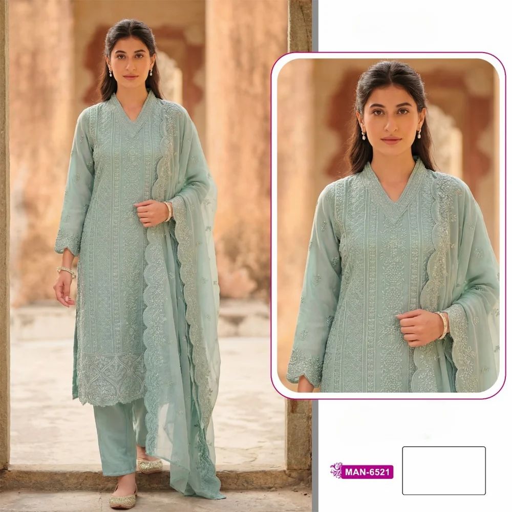 Georgette Designer Suit