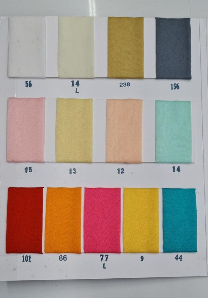 Plain Silk Georgette Saree