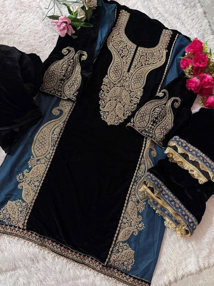 Pakistani Velvet Suits
