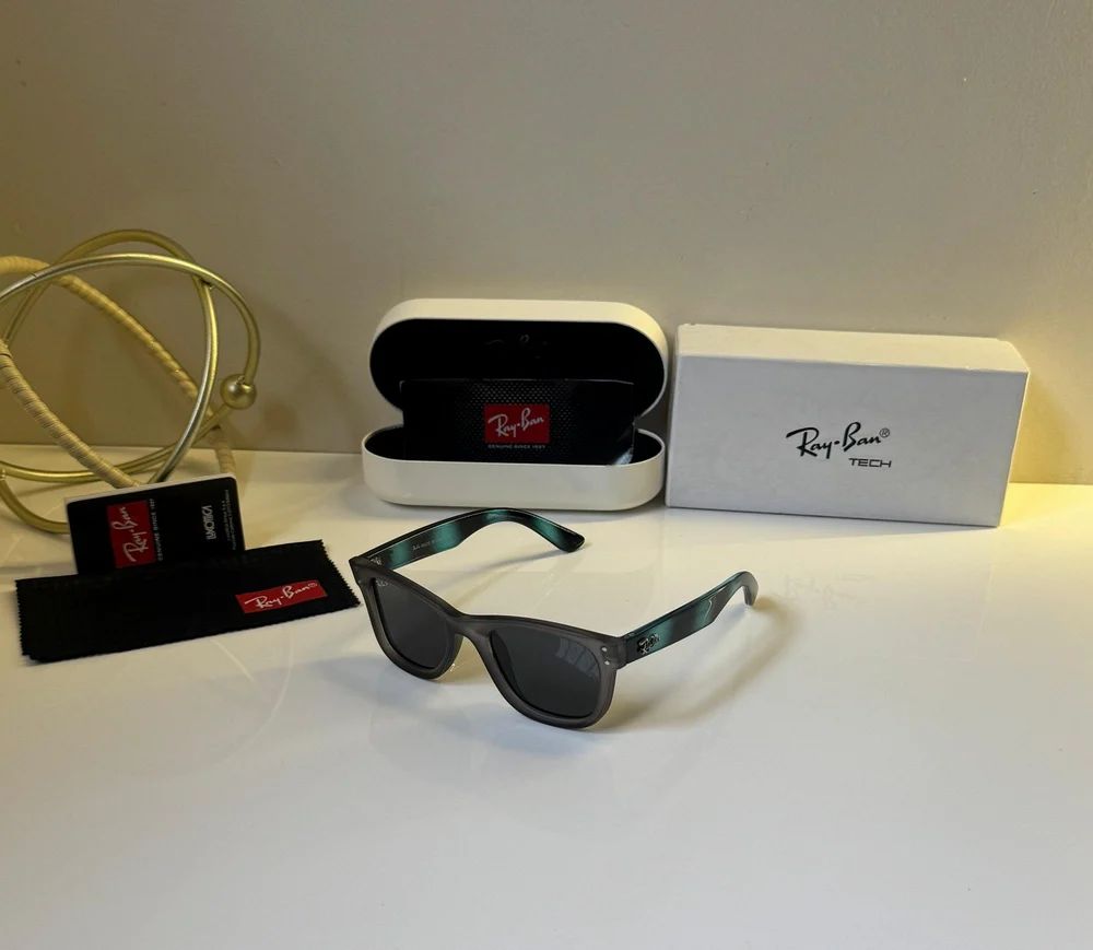 Rayban Grey Green Sunglasses