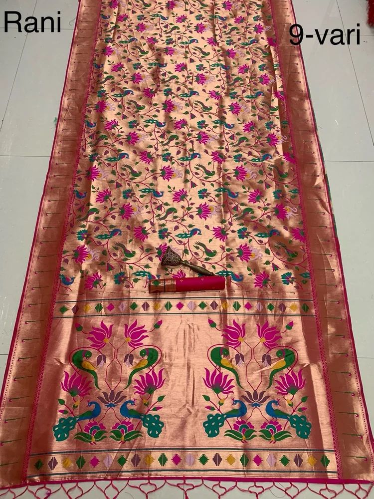 All Over Brocade Paithani Saree