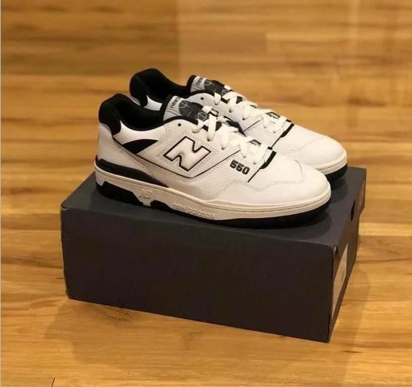new balance 550 "OREO WHITE/BLACK"
