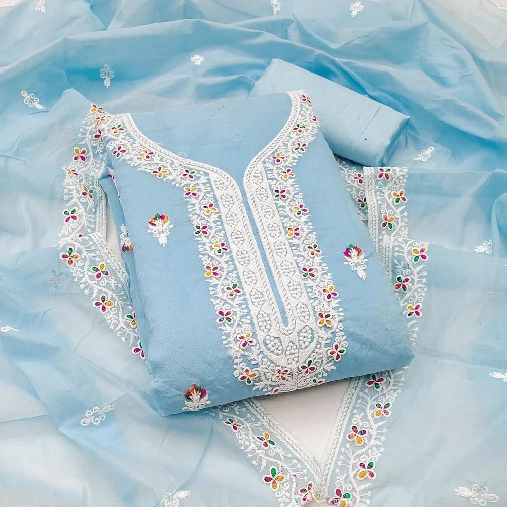 Latest Fancy Cotton Dress Material