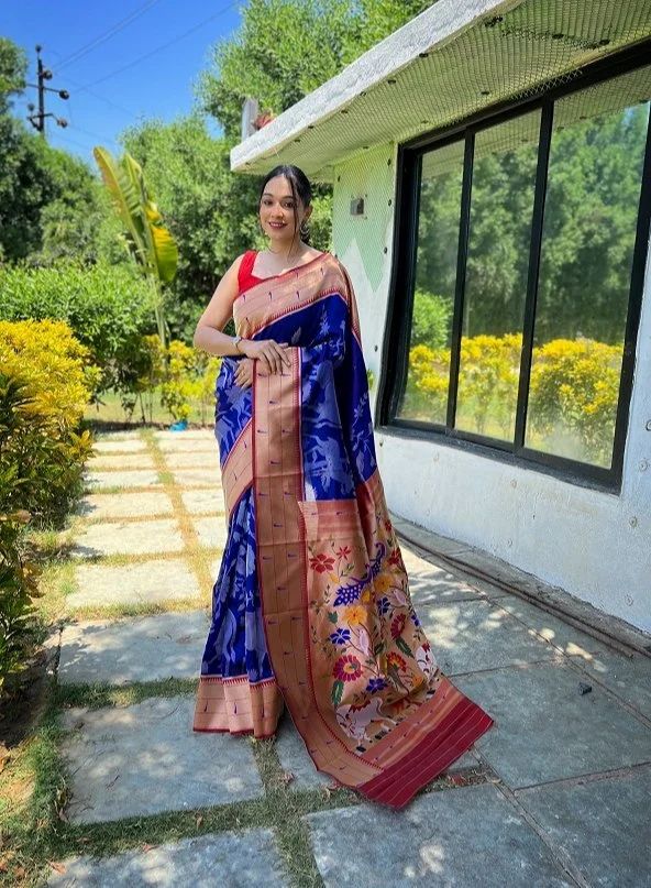 Ladies Paithani Silk Saree