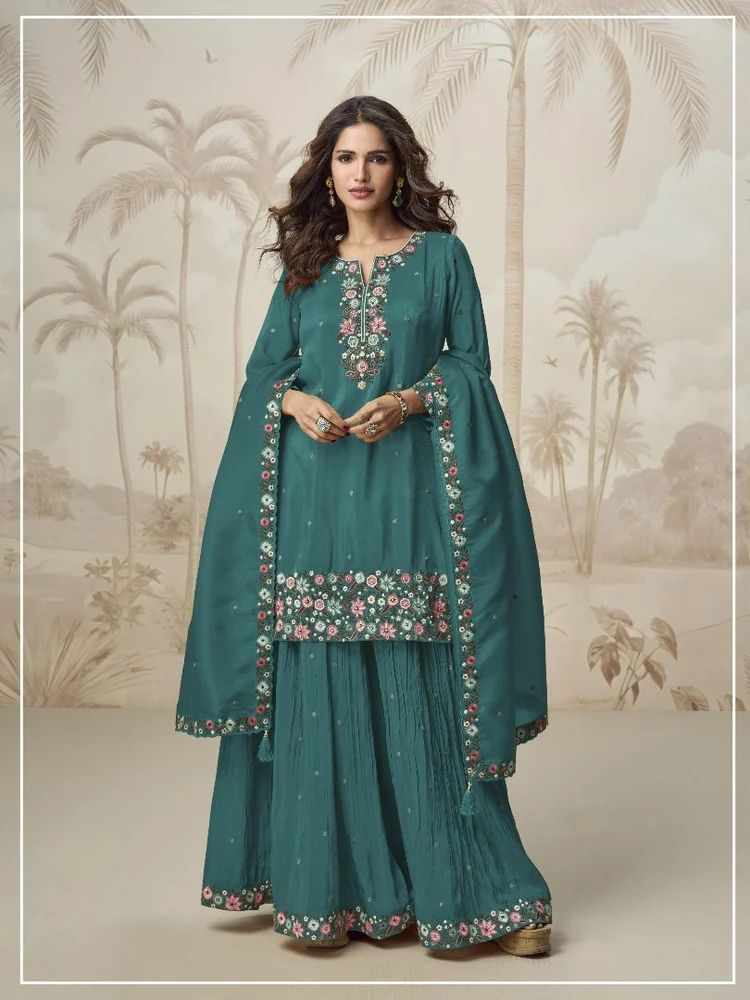 Plazo Designer Suit