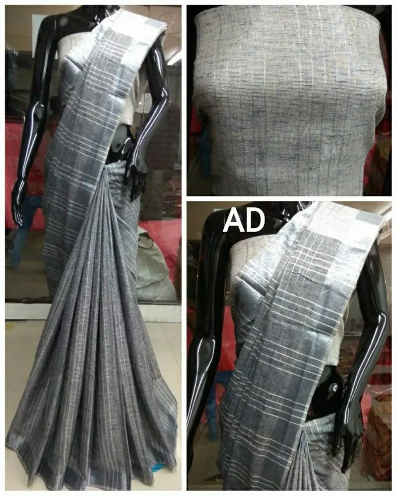 Linen Saree