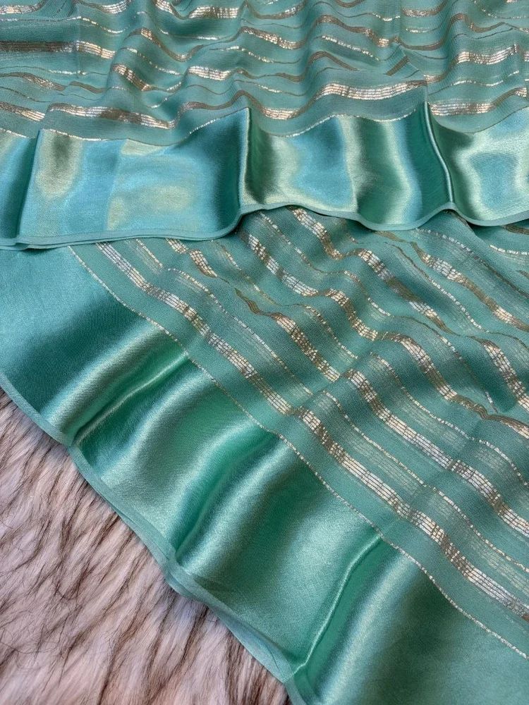 Pure Viscose Georgette Saree