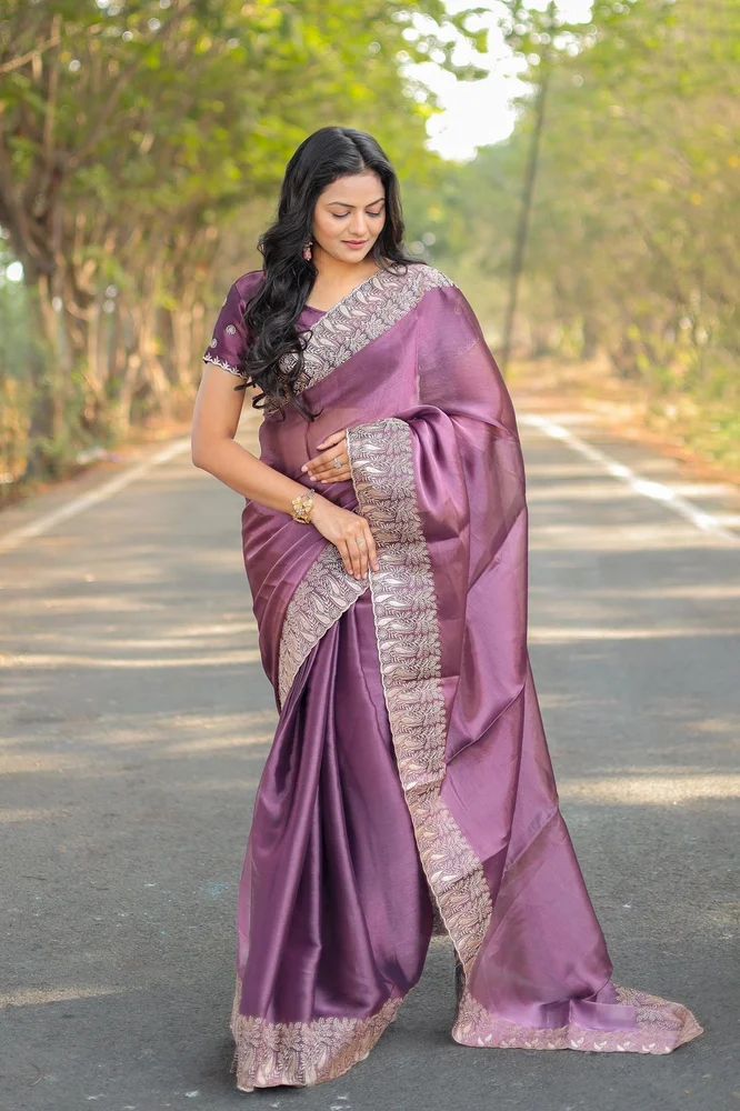 Jimmy Choo Embroidery Saree