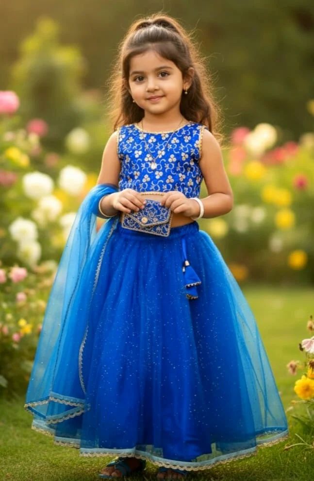 Kid Girls Designer Lehenga