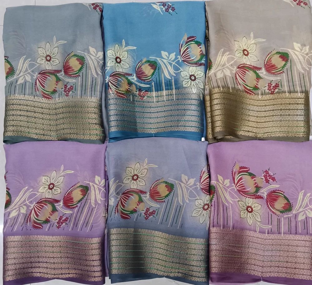 Printed Saree