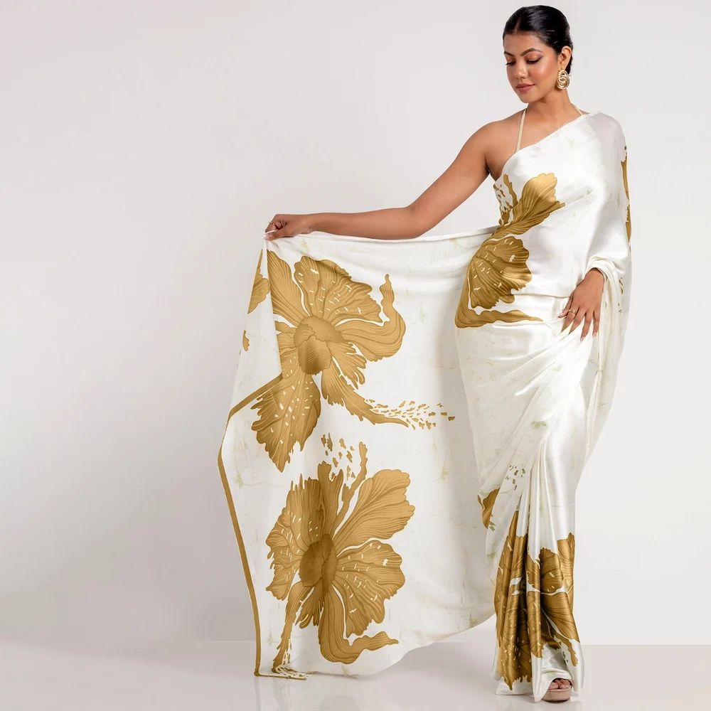 Original Japan Satin Saree