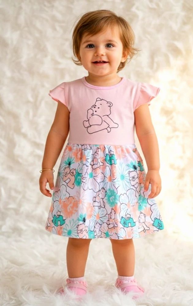 Girls Cotton Frocks
