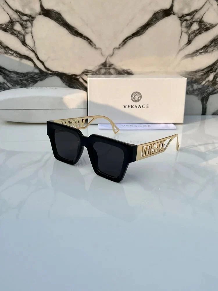 Versace 8800 Gold Black Sunglasses