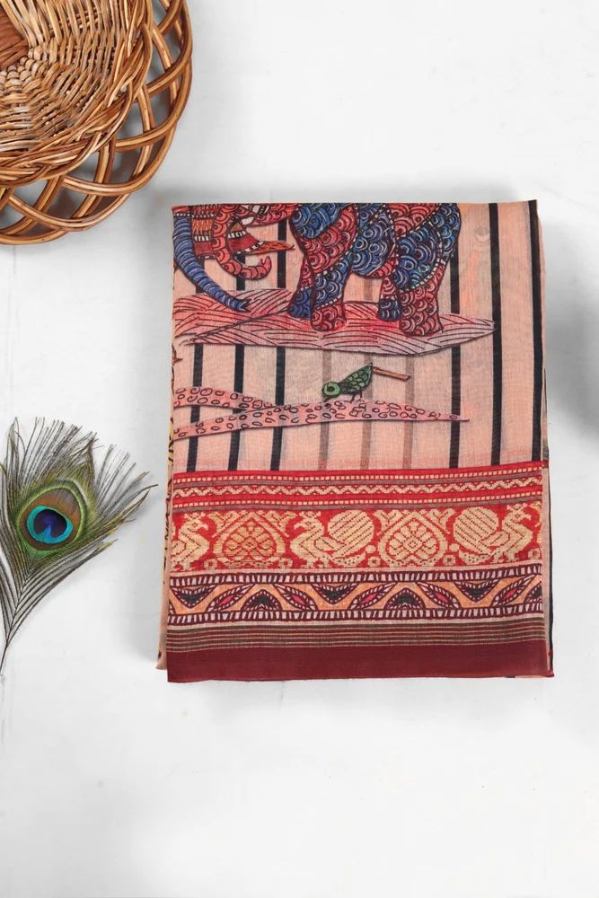 prakriti raas chanderi saree