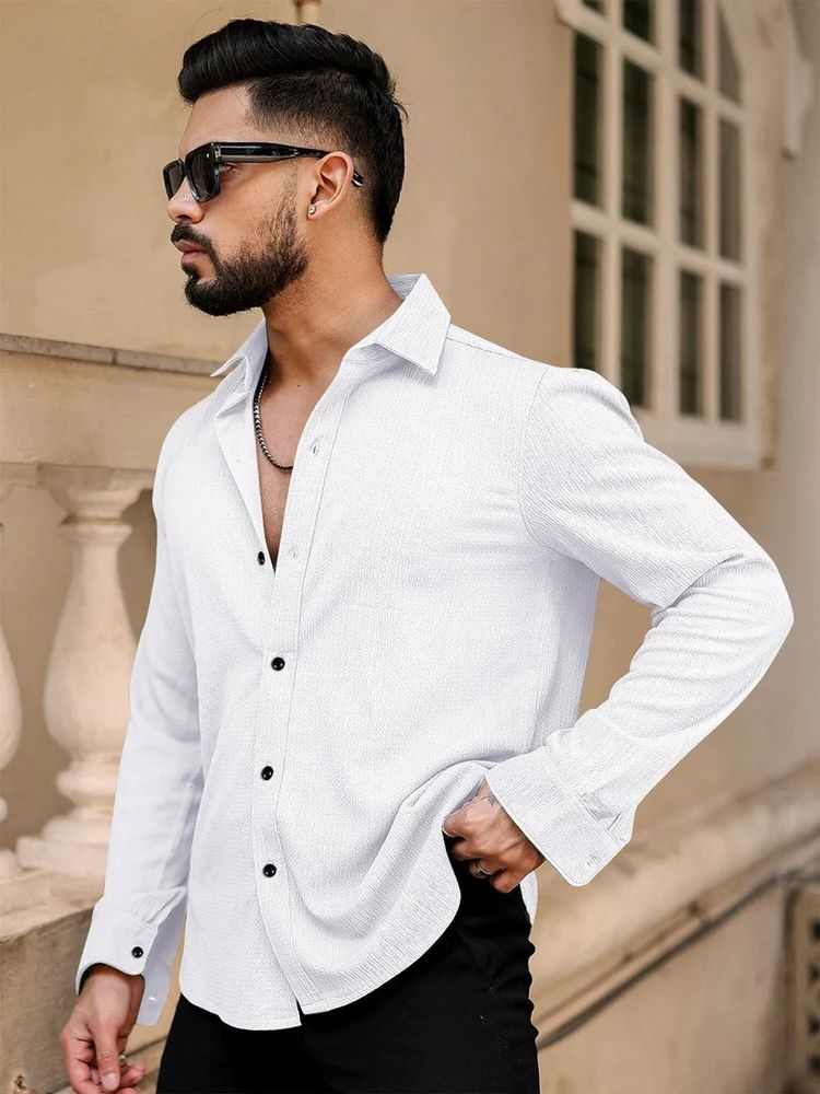 Men Plain Shirt